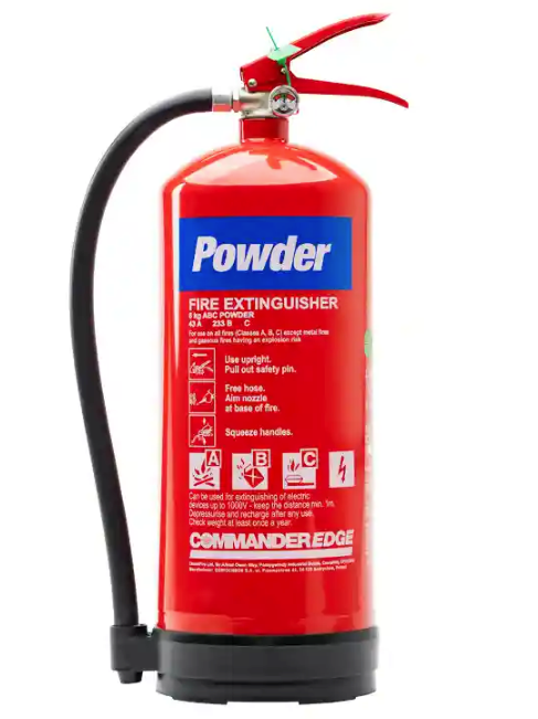 POWER 6KG ABC DRY POWDER FIRE EXTINGUISHER