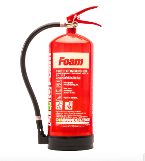 6 LITRE FOAM EXTINGUISHER