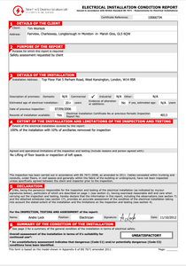 Fixed Wire Testing (EICR) for commercial & domestic properties